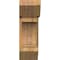 Ekena Millwork Imperial Slat Rough Sawn Bracket w/ Offset Brace, Western Red Cedar, 8"W x 20"D x 24"H BKT0806X20X24IMP06RWR - alternate 3